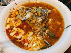黄椒酱蒸大鱼头-T館·花园艺术餐厅