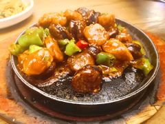 铁板茄子-大同江朝鲜菜•长春地标美食(绿园吾悦广场店)
