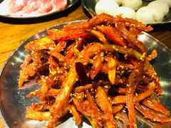 拌明太鱼-原始泥炉烤肉(总店)