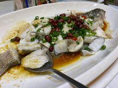 葱浇鲈鱼-君德澜酒家·创意粤菜(金山谷店)