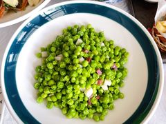 芡实嫩碗豆-杭州西湖柳莺里酒店·闻莺厅