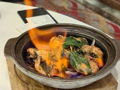 火焰金不换焗罗氏虾-稻香海鲜饭店(第一国际店)