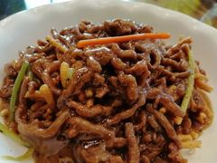 馓子牛肉丝-刘胖子家常菜·蹄花焖藕(富安街店)