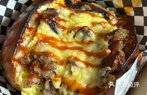 Cheesy Pork Leg Hot Dog