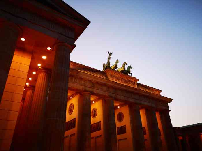 勃兰登堡门博物馆-"柏林第一网红建筑,大概和电视塔,教堂三足.