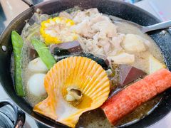 沙茶猪肉锅-张妈台式锅烧(深大店)
