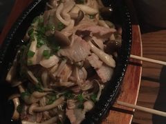 菌菇猪肉铁板豆腐-万藏·荞麦酒房BANKURA JAPANESE SOBA KITCHEN(长乐路店)