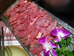 现切黄牛上脑-盡膳口福·百年汤方火锅(科华北路店)