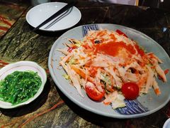 温泉蛋蟹肉沙拉-炙柒Sekinana·精致料理 烧鸟·铁板烧(海上世界店)