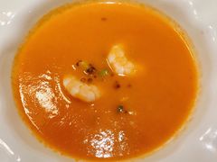 经典蔬菜浓汤配新鲜藜麦大虾-王品牛排(杭州大厦店)