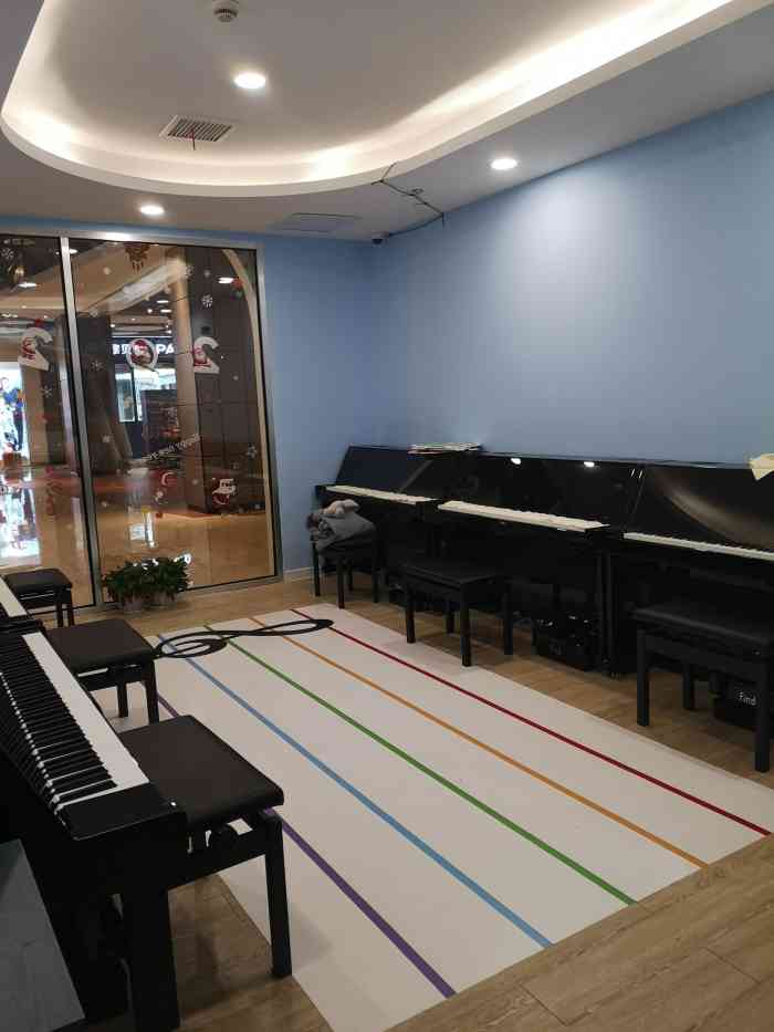 find智慧钢琴学院(畹町坊校区)-"今天带娃上了一节智慧钢琴课.