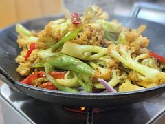 干锅花菜-蒸八鲜农家土菜(祝桥店)