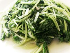 素炒水芹菜-阿竹黄焖鸡