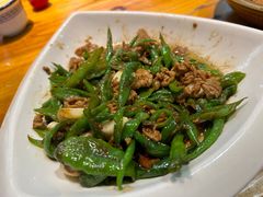 青椒炒肉-吃香喝辣·地道衡东菜(南岳大庙店)