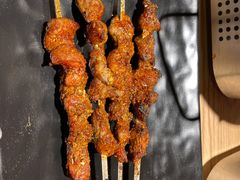 羊肉串-西街夜油条·麻团包乌饭