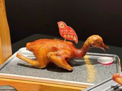 玻璃脆皮乳鸽-羽鸽集·乳鸽专门店·地道顺德菜(岭南站店)