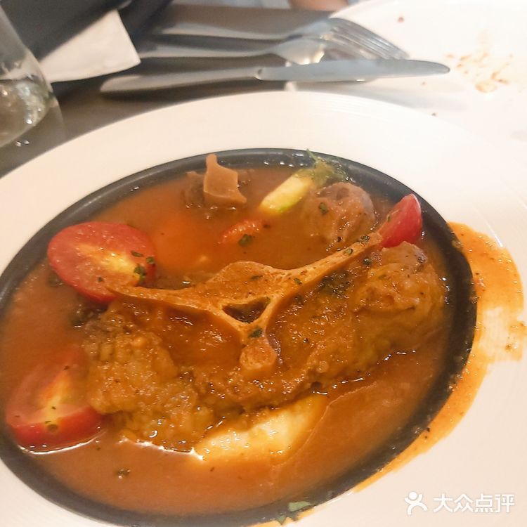 澳洲蓝带的烟熏西餐厅