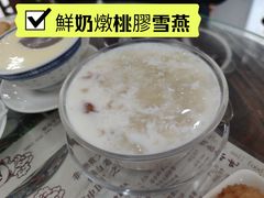 鲜奶炖桃胶雪燕-周大娘牛乳(旧寨古村总店)