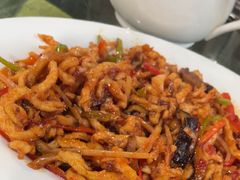 鱼香鸡丝-来顺成饭庄