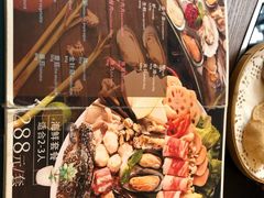 菜单-樾餐厅泰式海鲜火锅(民歌湖店)