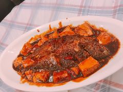 红烧豆腐烩黄鱼-玲珑餐厅(陕西南路店)
