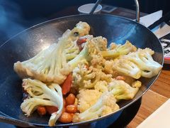 干锅有机花菜-新白鹿餐厅(银泰西湖文化广场店)