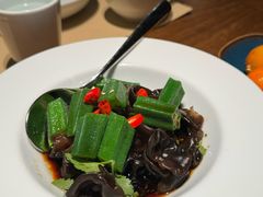 凉拌秋葵木耳-荣小馆(安达仕店)