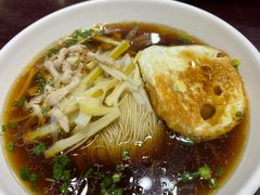 扁尖肉丝荷包蛋面-东吴面馆(枫桥店)