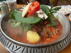 -喇喇排骨火锅·传统韩式脊骨汤(望京西园总店)