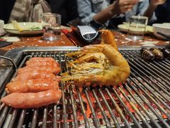 盐烤大虾-泰白海鲜烧烤大全