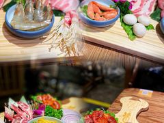 -明洞阿姨·韩式酱蟹烤肉·创意料理(三元桥店)