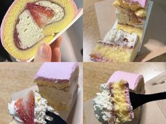 甜蜜草莓瑞士卷-星巴克(天津滨海金元宝于家堡店)