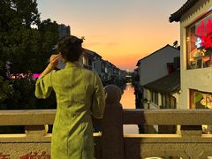 -暮晚尘香汉服旗袍