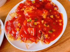 糖醋蓑衣蛋-牛八宝桂林米粉(八里庄店)