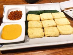 香煎石屏豆腐-云海肴·汽锅鸡·云南菜(天山百盛优客店)