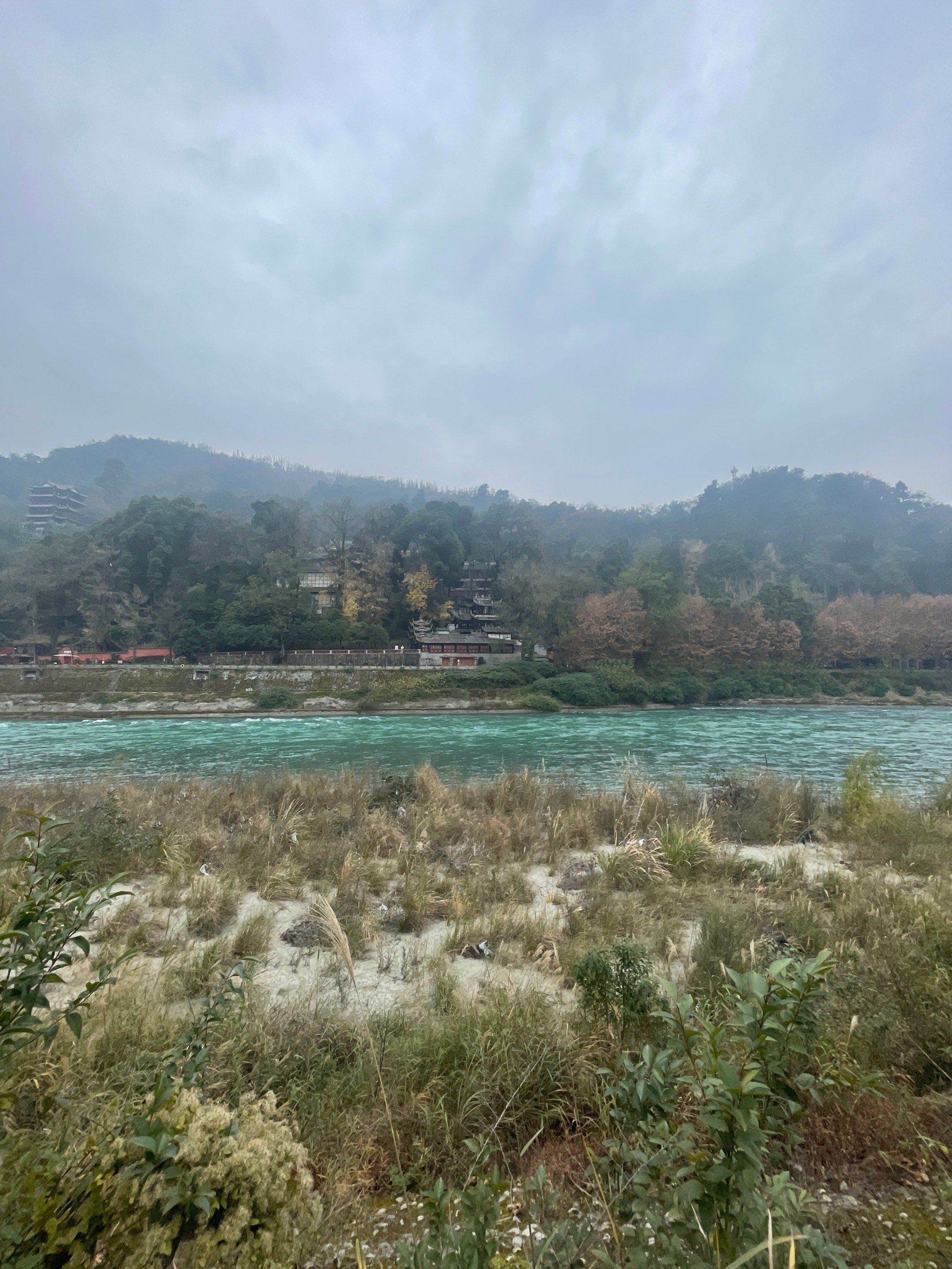 如诗如画风景区 美丽都江堰