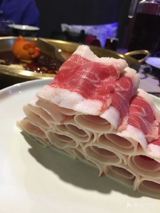 天下火锅(华侨城店)-一米肥牛-菜-一米肥牛图片-深圳美食-大众点评网