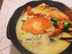 膏蟹汤面-十面欢腾·海鲜面·台式Bistro(长乐路店)
