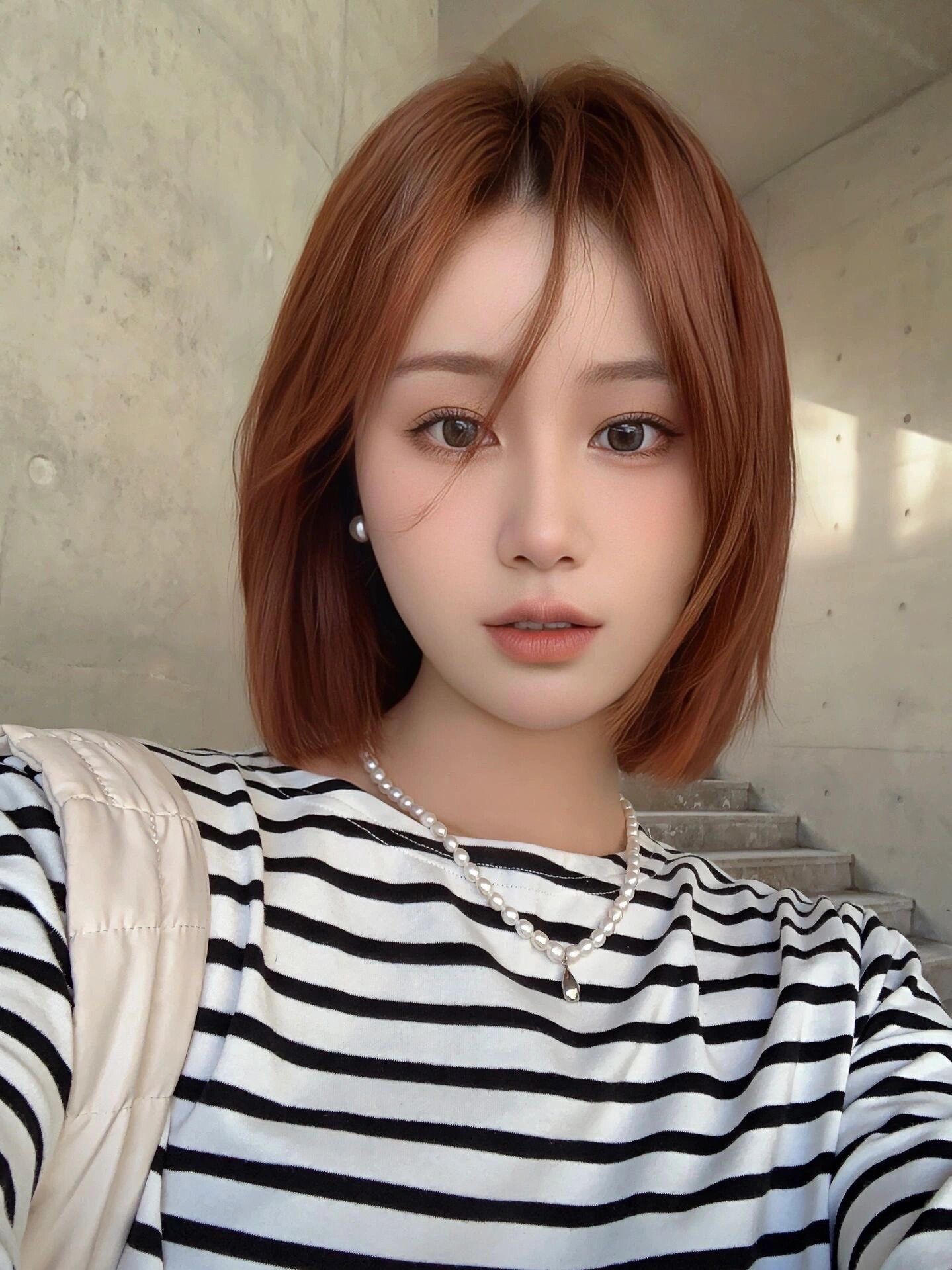 看脸配发型 学生