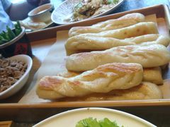 虾酱卷子-渔民船说·北塘海鲜·天津菜·海肠捞饭(北塘古镇店)