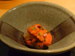 古酒渍牡丹虾配海胆-旨匠Omakase(华侨新村店)