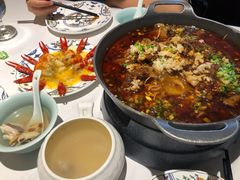 水煮牛肉-小河盐帮·私家菜·烤鸭(三元桥·霄云路店)
