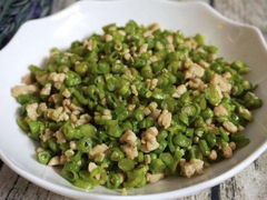 青豆角肉沫饭-和味坊湘菜馆(鹏怡苑店)