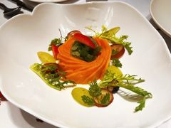 鲜芒水果沙拉配青瓜冰沙佐优格酱-王品牛排(合肥万象城店)