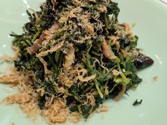 荠荠菜拌鸡枞菌-天龙宝严素食馆(大兴善寺店)