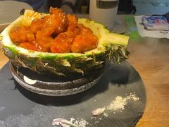 菠萝咕噜猴头菇-水木苼 蔬食料理