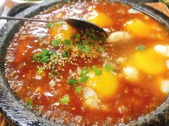 石板鸡蛋-星火东北碳火烤肉(华大店)