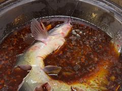 -北京龙庆四季香农家饭庄·灶台鱼·碳烤虹鳟鱼(龙庆峡店)