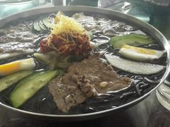 平壤牛肉冷面-松涛园朝鲜·海鲜·料理店(鸭绿江断桥店)