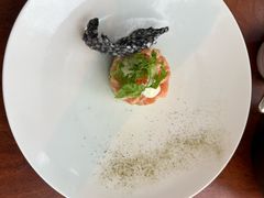 三文鱼塔挞-上海柏悦酒店·世纪100牛排馆